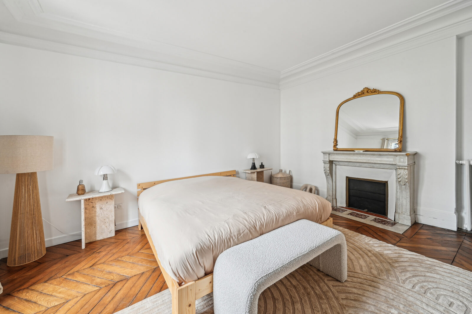 Appartement contemporain, Paris 16e : Appartement meublé, esprit contemporain.